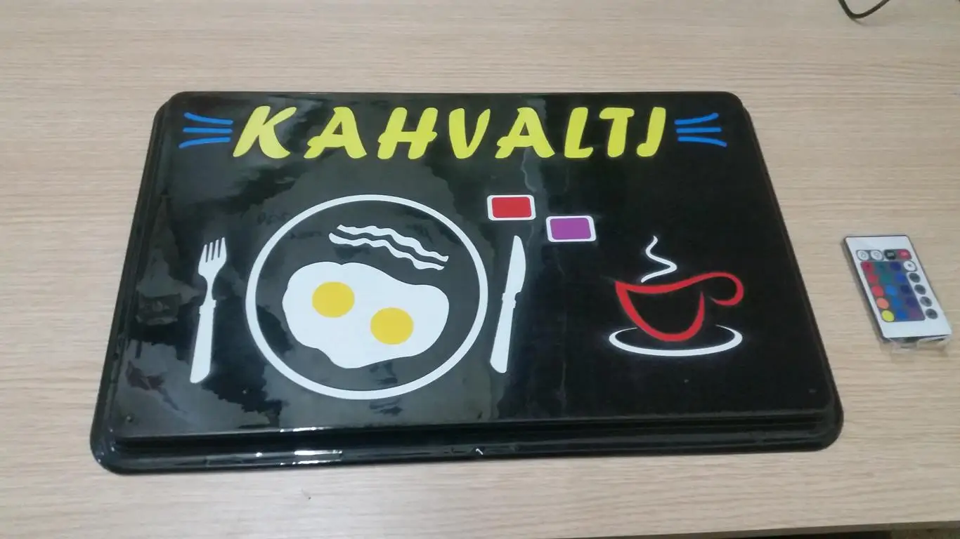 

Led Signage BREAKFAST "OPERATED 16 COLOR" 46 X30cm