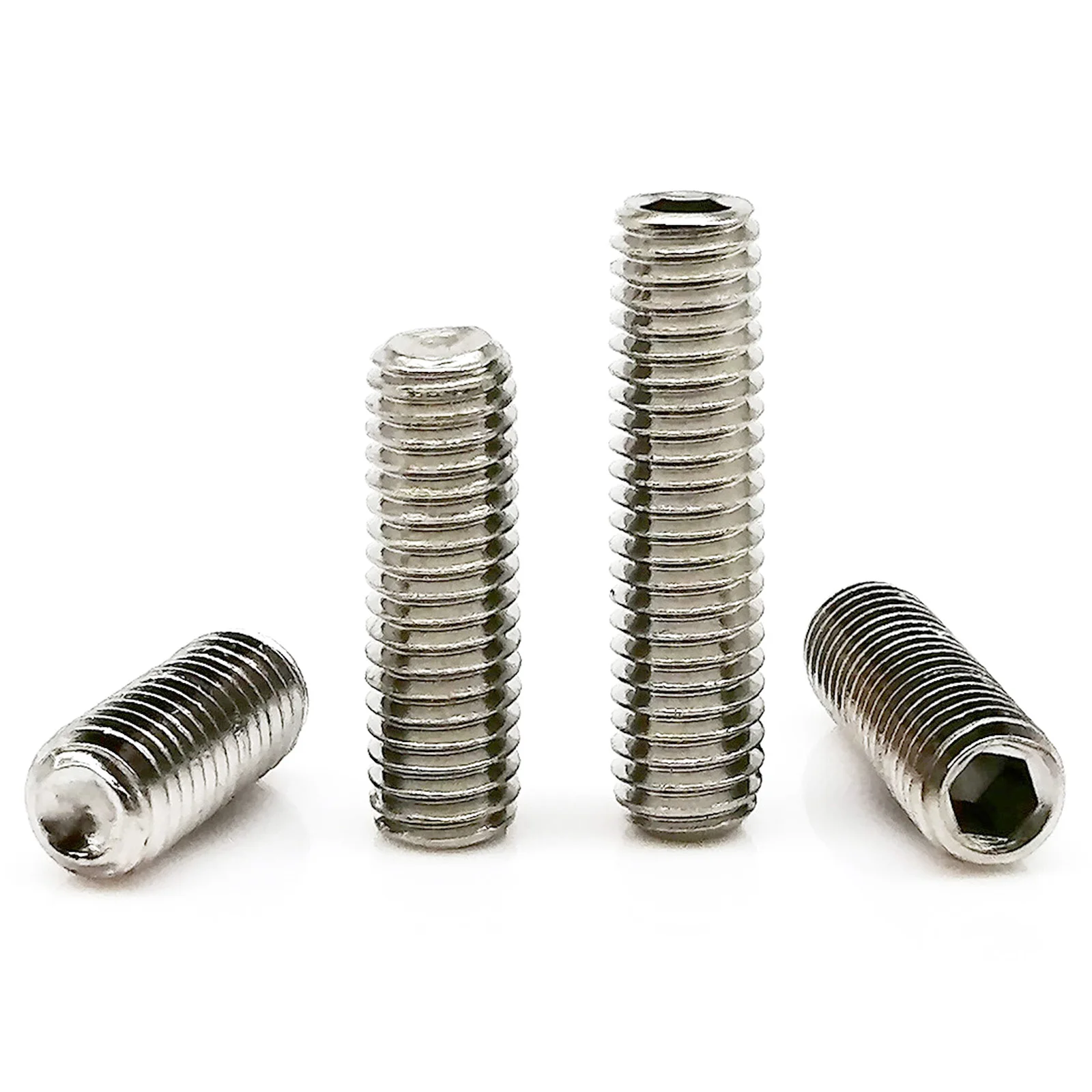 Набор винтов из нержавеющей стали M2/M2/M2/M3/M4/M5/M6/M8/DIN916/A2 304 с шестигранной головкой и