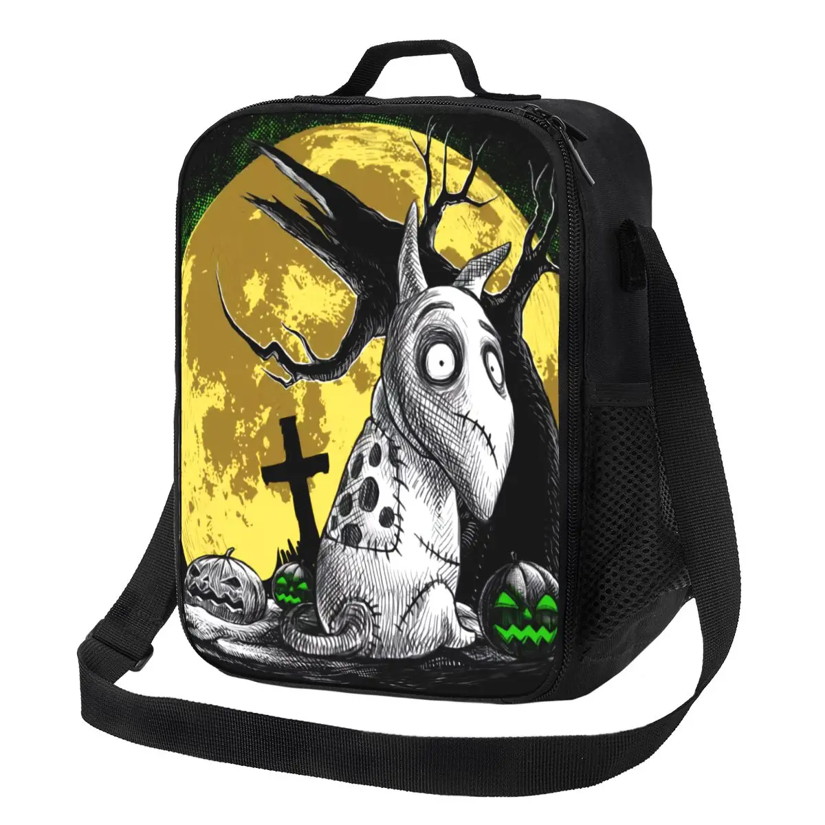 Изготовленный на заказ Хэллоуин французский спальный Ланч-бокс для собак