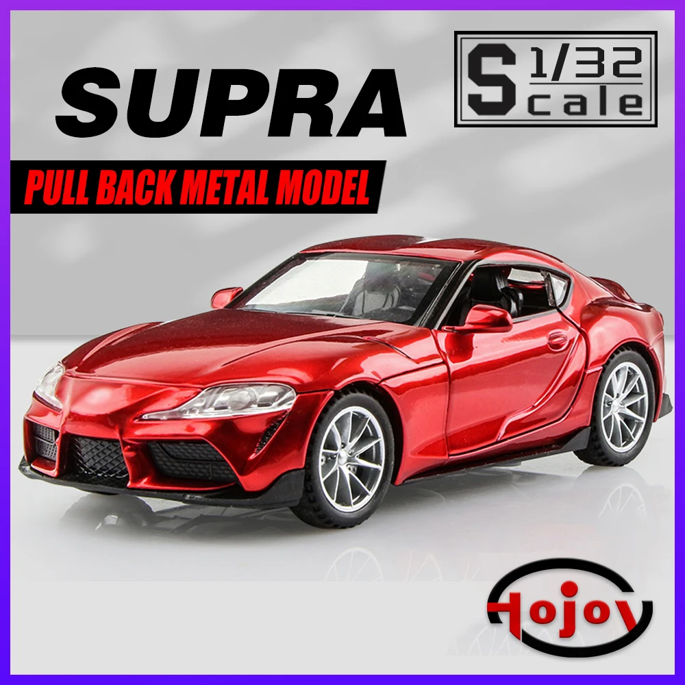 

Масштаб 1/32 Supra Суперкар Металлический литой сплав Игрушечные автомобили Модели Рождественские подарки для мальчиков Дети Дети Автомобили Хобби Коллекция