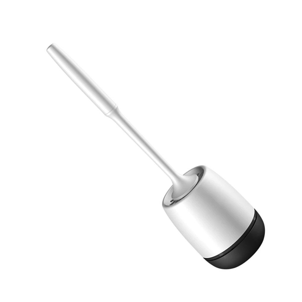 

Щетка для чистки туалета, угловая моющаяся щетка для ванной комнаты с пластиковой ручкой, черная, настенный тип