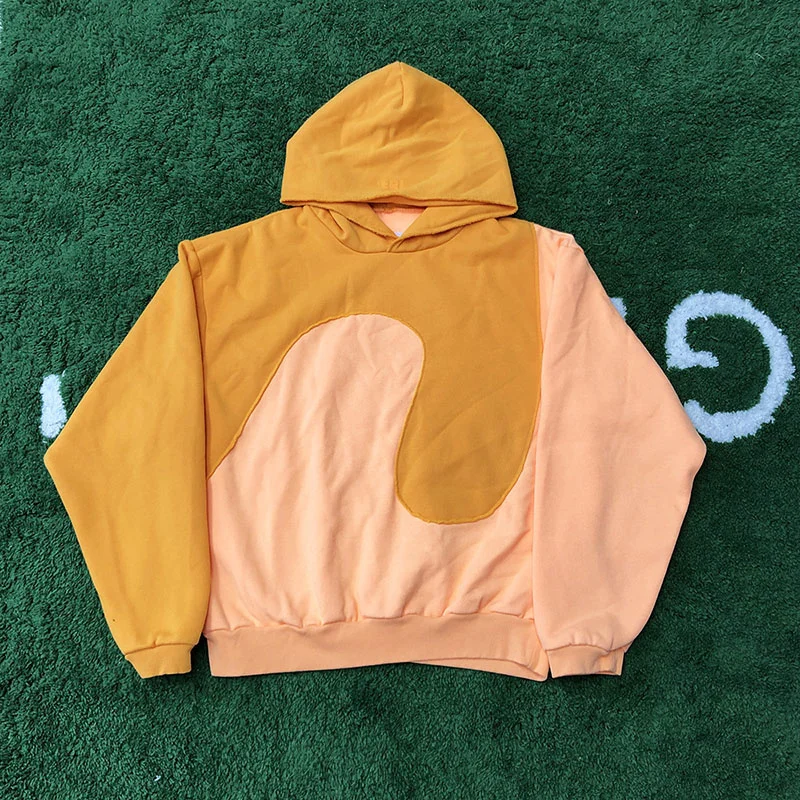 

Patchwork Kanye West Hoodie Oversized Men Women 1:1 High Quality Heavy Fabric PulloverJustin Bieber Sweatshirts