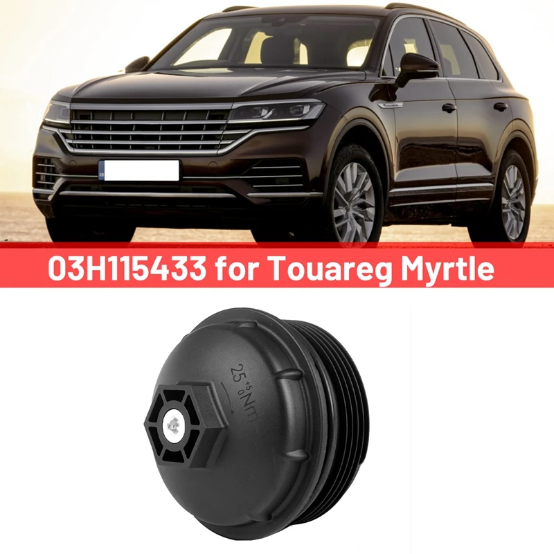 

1 Piece Oil Filter Cover Oil Compartment Cover Oil Filter Housing 03H115433 For Touareg Myrtle