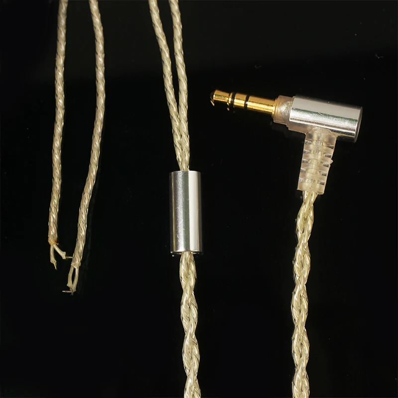 1 шт. без микрофона 3 5 мм Diy наушники аудиокабель контроллер ремонт и замена кабеля