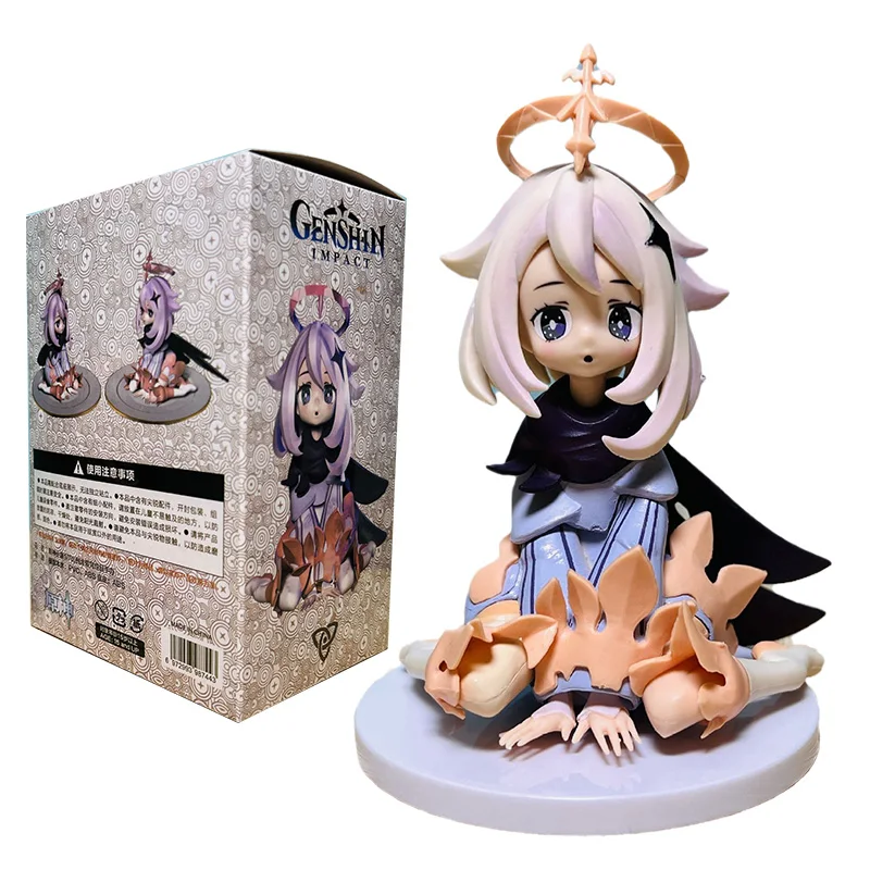 

Genshin Impact Anime Figure Paimon Kneeling Collection Ornaments Model Anime Action Figure Toys For Boys Children's Gift