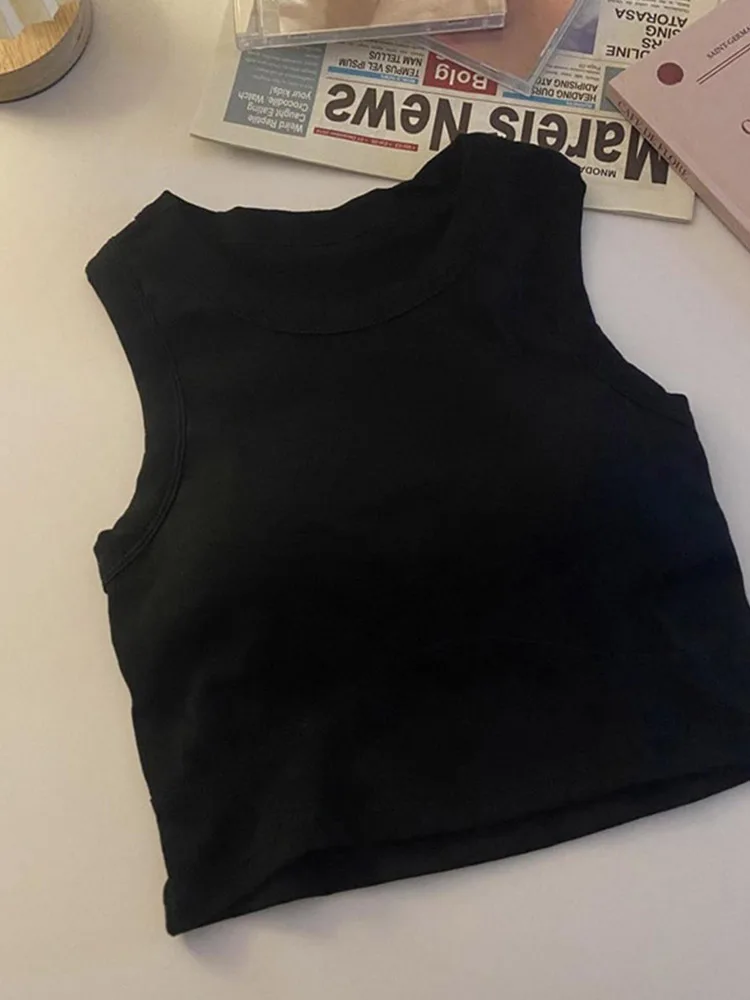 Женская блузка-двойка с короткой подкладкой из пенопласта стильный однотонный