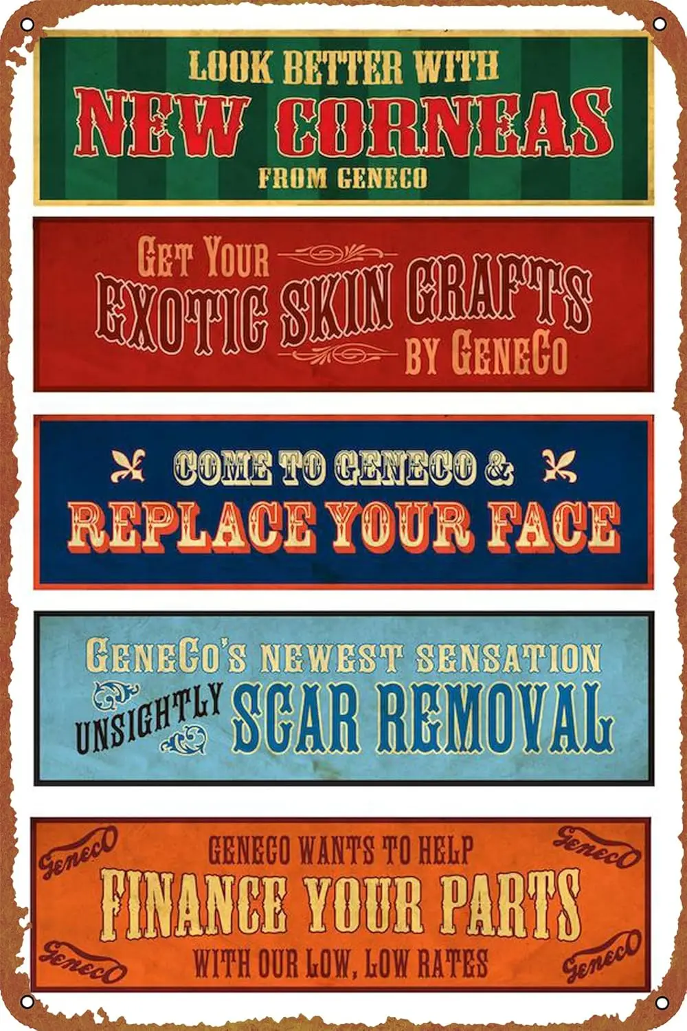 Репо! Генетическая опера кафе-бар домашний настенный художественный