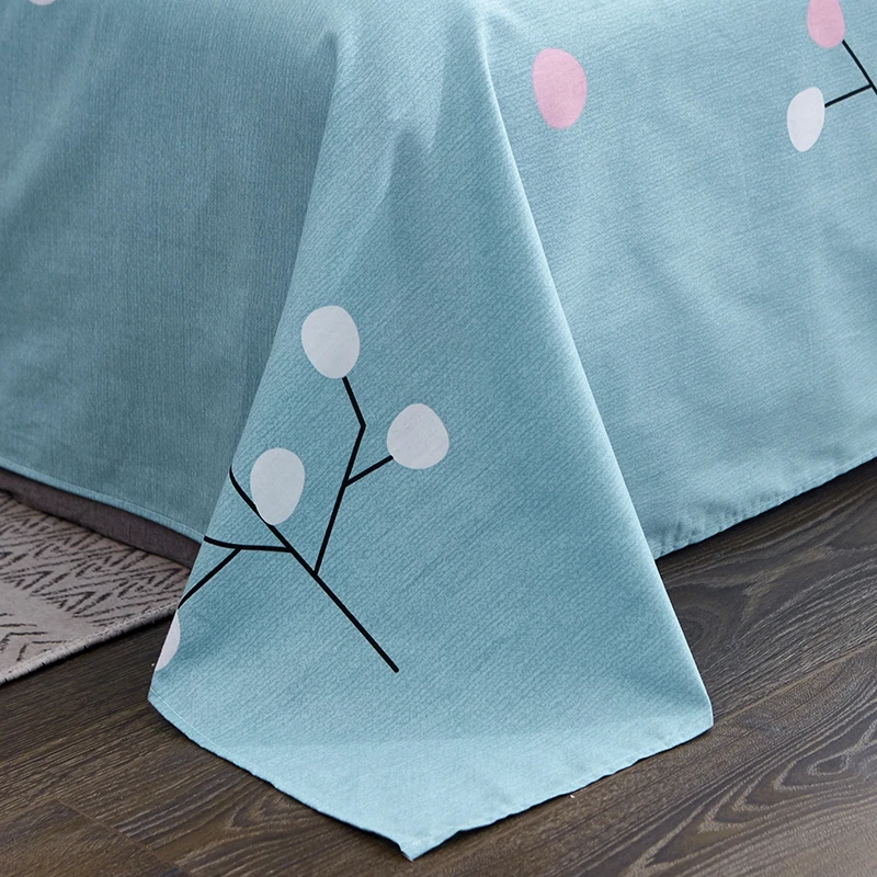 Pure Cotton Simple Bed Sheet Single Piece Princess Sle Dormitory Double .2 M.5m.8 M |