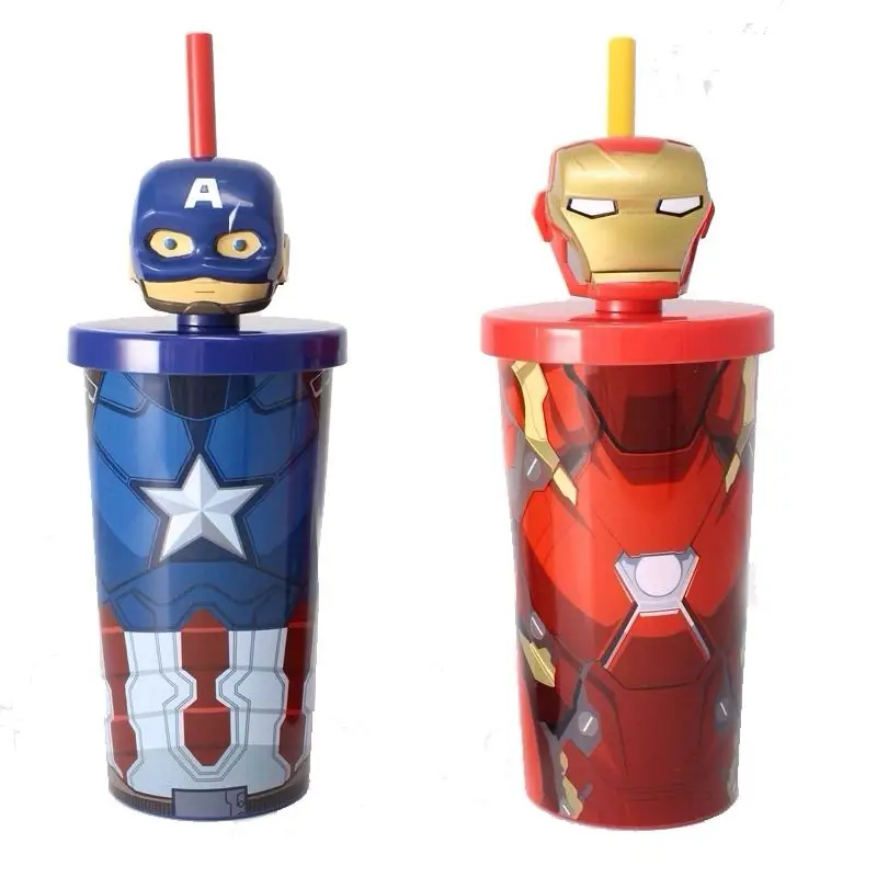 Красивый Кубок из аниме Marvel мстители периферийный креативный милый Капитан