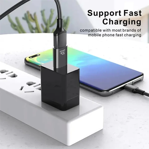 Адаптер OTG Type C «папа»-USB «мама», 10 А