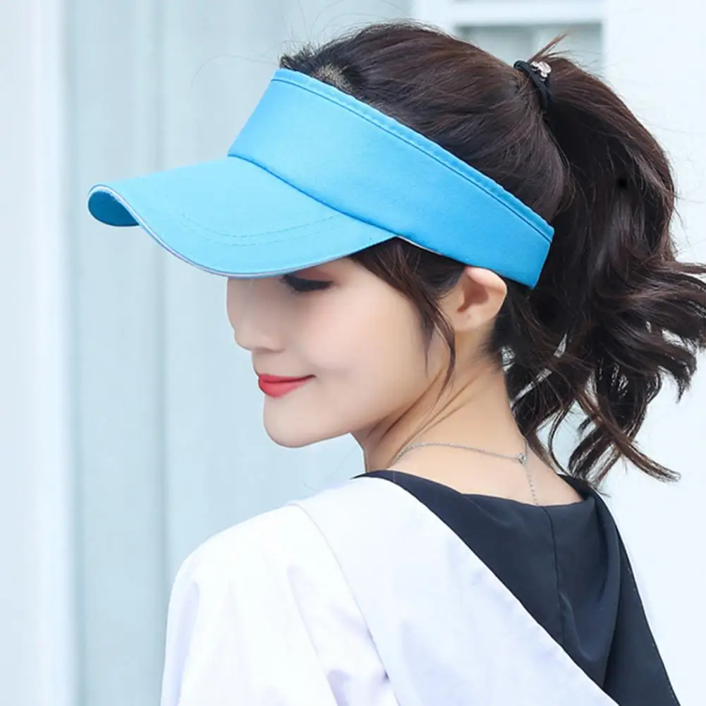 

Tennis Hat Thin Lightweight Sun Protection Fitness Extended Widen Brim Hat Sport Hat Costume Accessories