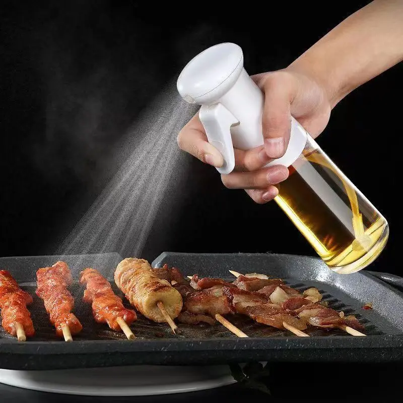 

Oil Bottle BBQ Baking Cooking Olive Oil Portable Kitchen Accessories Baking Fuel Injection and Vinegar Bottle Distributor 200ML