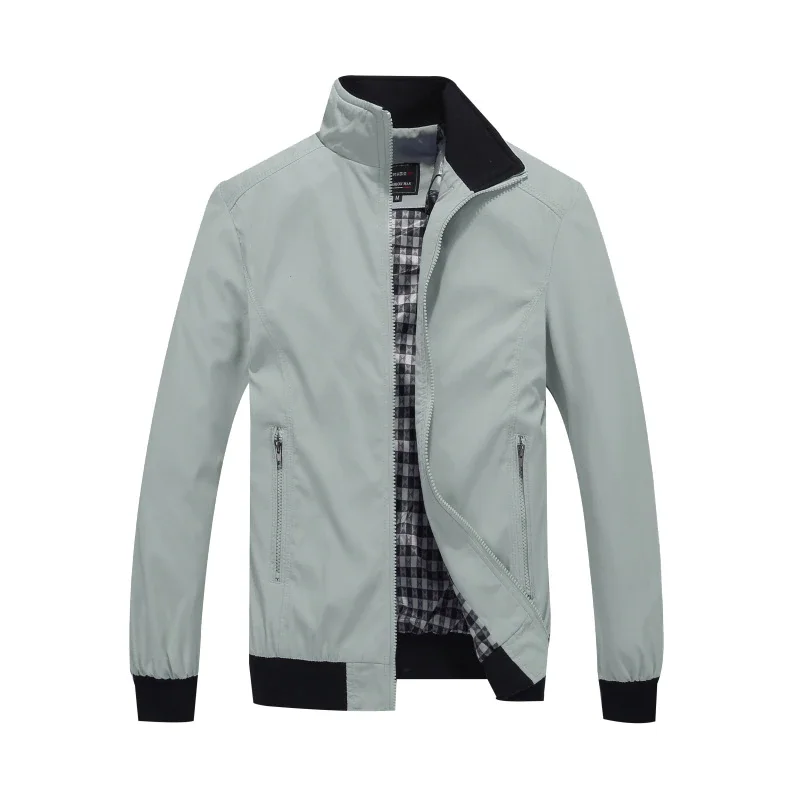 

Quality High Men's Jackets New Casual Jacket Coats Spring Regular Slim Jacket Coat for Male Wholesale Plus size M-7XL 8XL