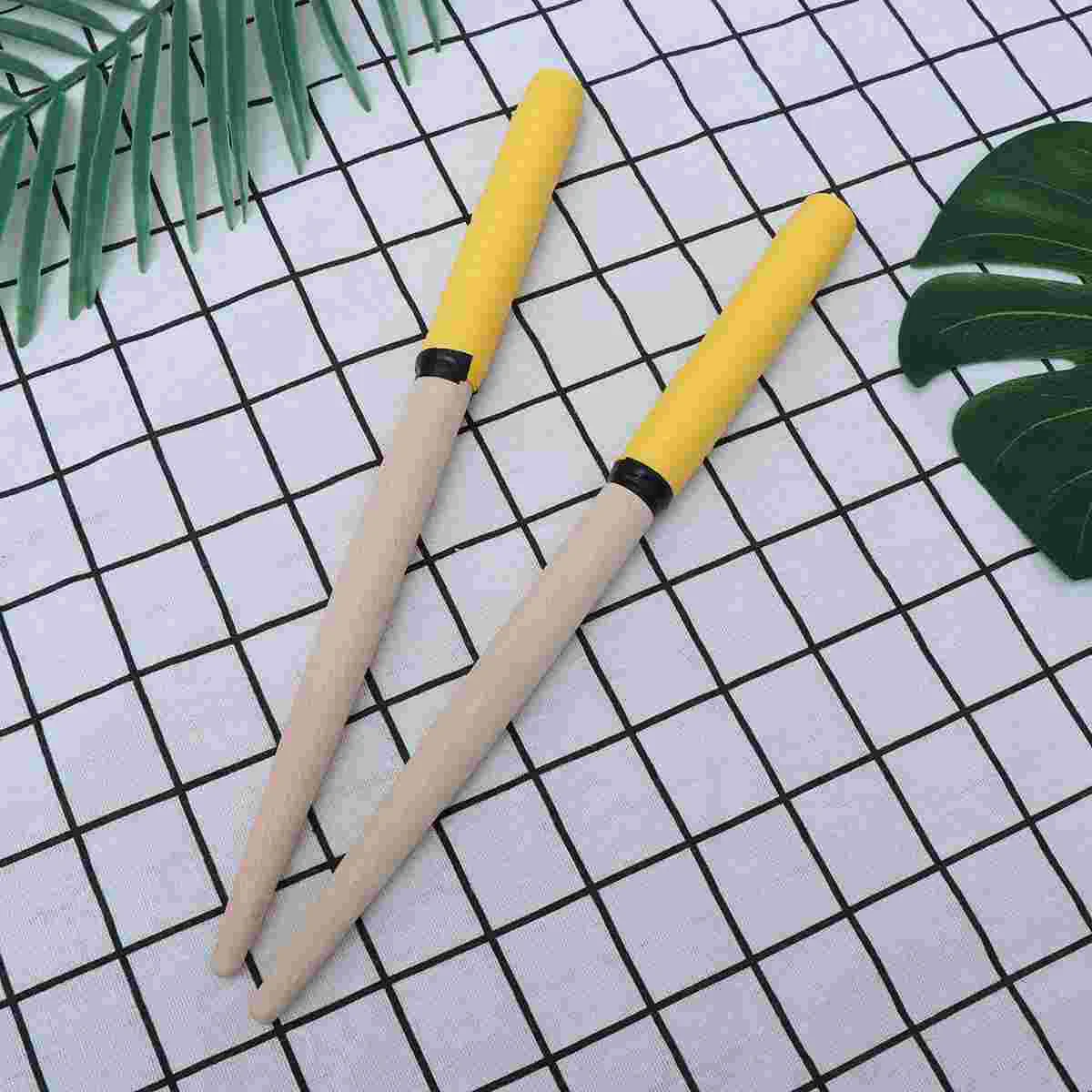 Аксессуары для барабанов Деревянные барабанные палочки впитывающие пот малышей