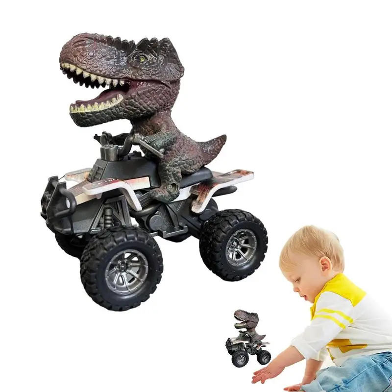 

Игрушечные Машинки с животными, мотоцикл с фрикционным динозавром, игрушечные машинки для детей, игрушечные машинки для детей, игрушки для детей, без батареек для малышей