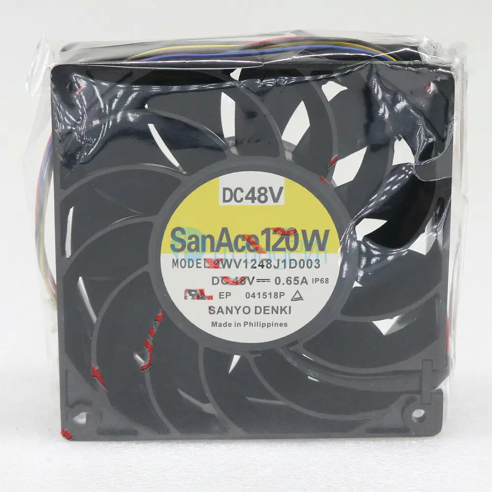 Новый 9WV1248J1D003 для SANYO San Ace120W 48V 0.65a охлаждающий вентилятор
