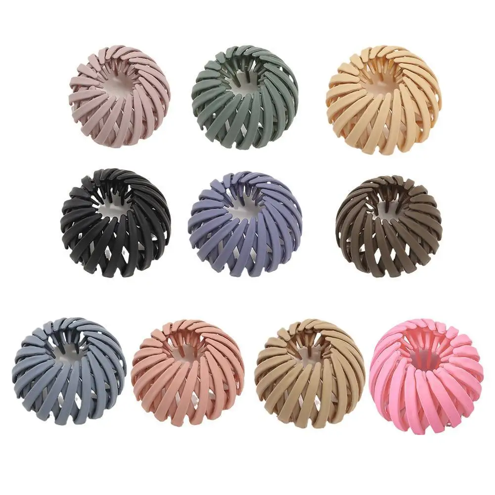 Корейские украшения для волос в форме шара зажим виде птичьего гнезда ленивых с