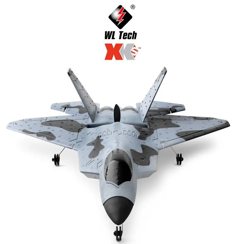 Wltoys Xk A180 RC самолет с дистанционным радиоуправлением F22 3 канала 3D/6G система