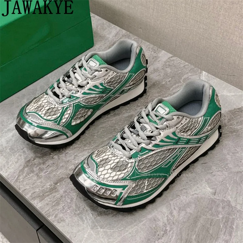 Лидер продаж разноцветные брендовые кроссовки Женская дышащая повседневная