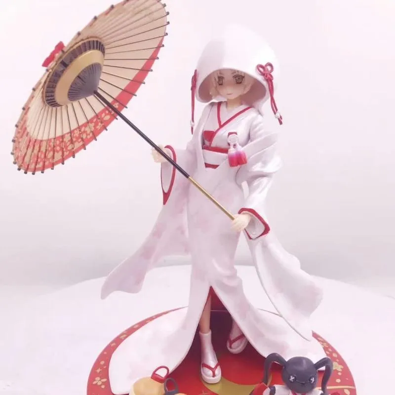 

Аниме Yosuga No Sora Kasugano Sora белое кимоно ПВХ экшн-фигурка Коллекционная модель кукла игрушка 23 см