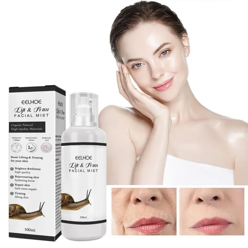 

Collagen Anti-aging Facial Mist Hyaluronic Acid Snail Secretions Anti-wrinkle Moisturizing Smoothand Firming Skin Essence Spray