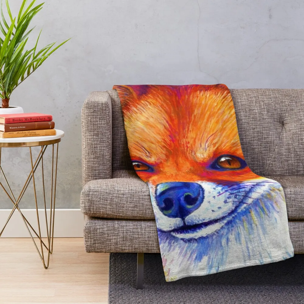 Австралийское одеяло Kelpie и вино забавная собака из полиэстера белое Missoni |