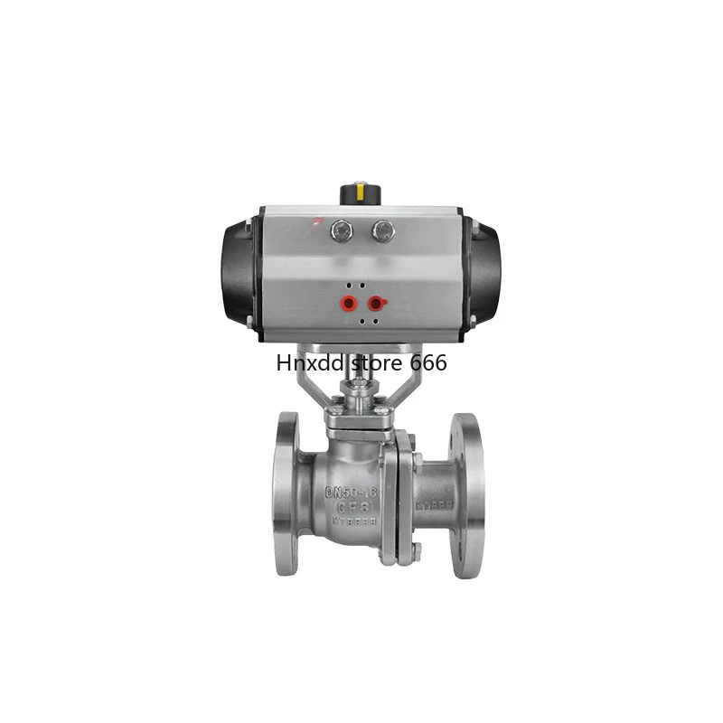 Пневматический шаровой клапан из нержавеющей стали с фторлиевым покрытием