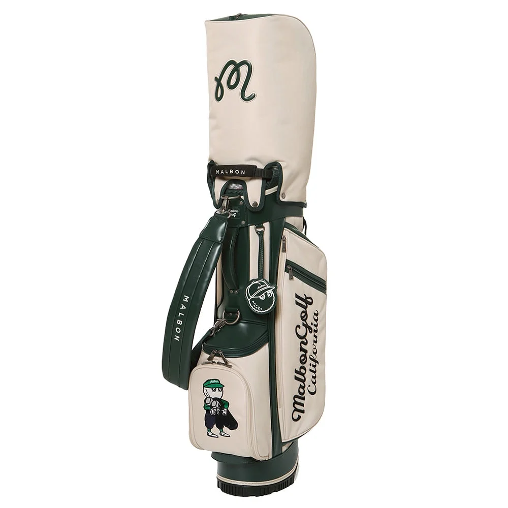 Malbon golf bag ,horse  5-Way top cuffequipment Caddy Bag high quality  golf clubs bag 2 covers