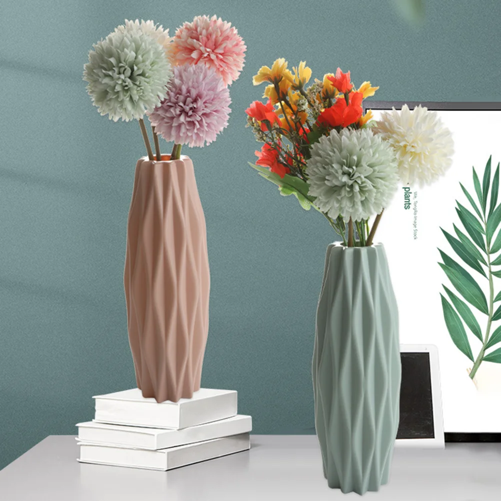 

Vase Ceramic Flower Vases Modern Desktop Planter Decorative Centerpiece Table Decoration Dinning Tall Pottery Holder Single Stem
