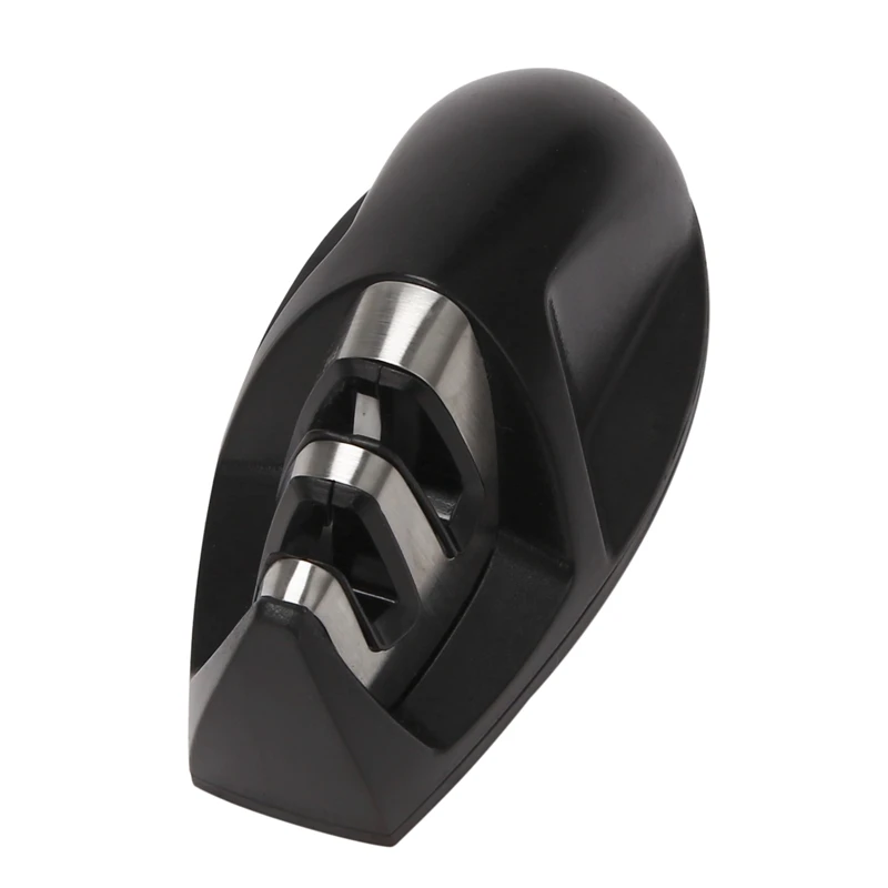 Акция! Портативная 2-ступенчатая точилка для ножей кухонная с удобной