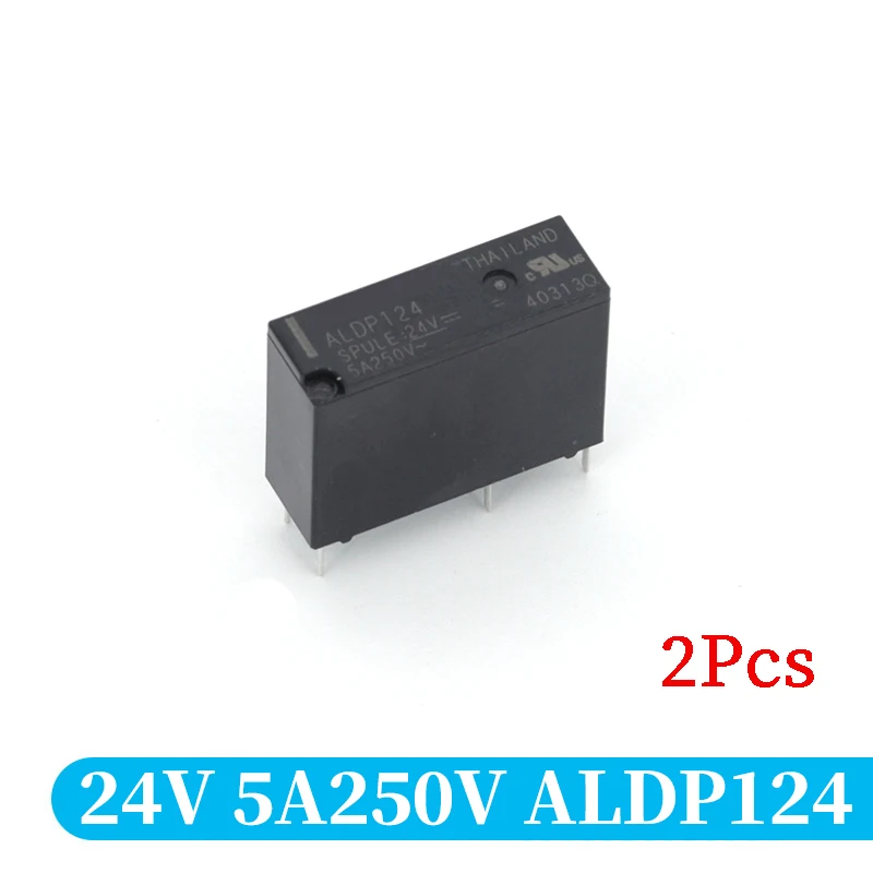 

2 шт. 5A реле ALDP105 ALDP112 ALDP124 ALDP112 5 В 12 В 24 В 5A 250 В 4PIN группа нормально разомкнутых ALD112 12 В 3 А