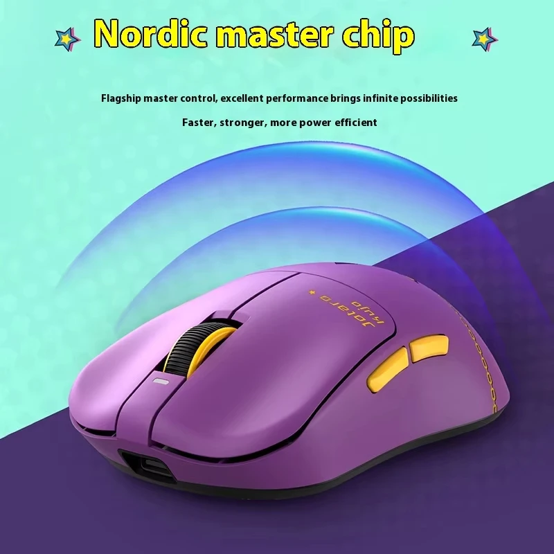 Vgn F1 Pro Max Mouse Joint Wireless Paw3395 Легкая мышь по индивидуальному заказу Длительная для