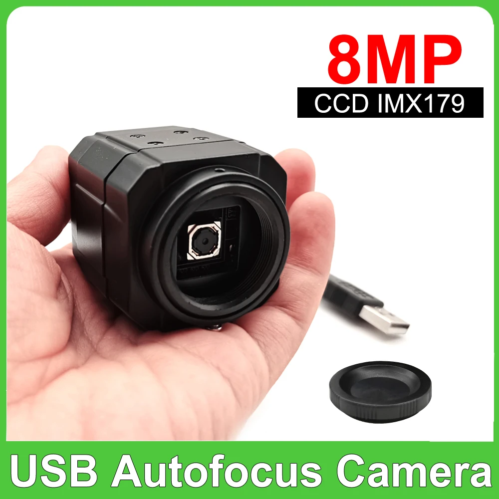

HD 8MP Автофокус веб-камера CCD IMX179 датчик без искажений объектив OTG UVC USB камера для встреч/онлайн-класса/YouTube/Skype/Tiktok
