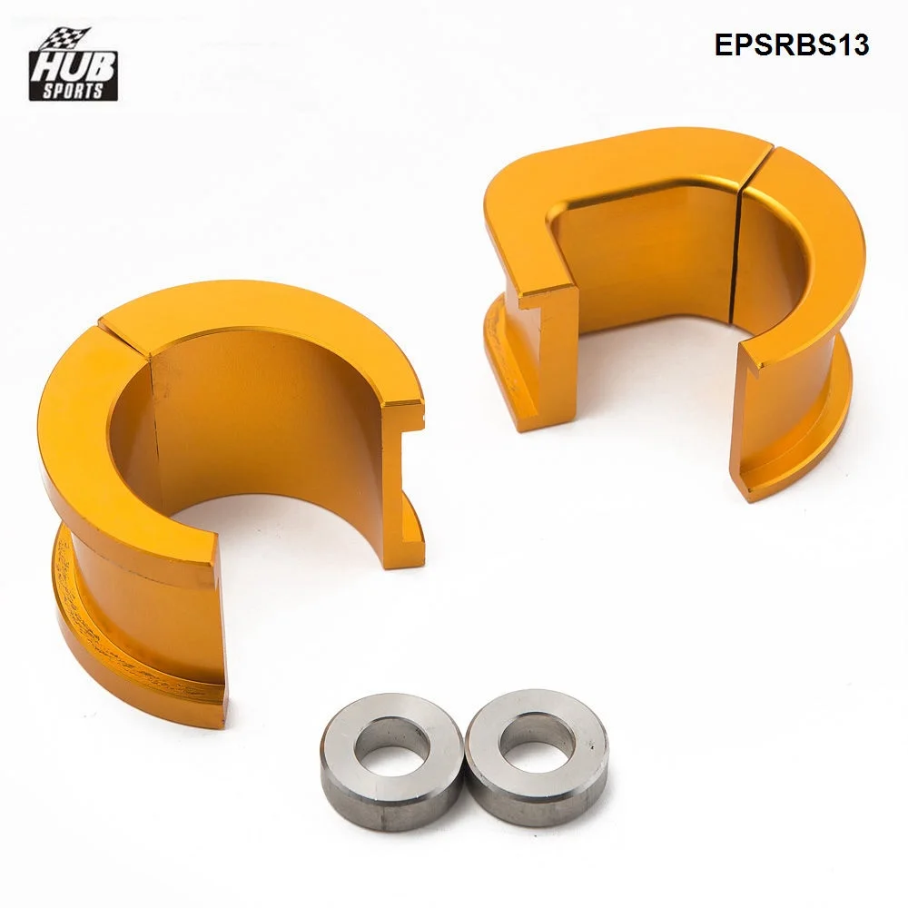 Aluminium Offset Steering Rack Solid Bushings Drivers For Nissan S13,180sx EPSRBS13