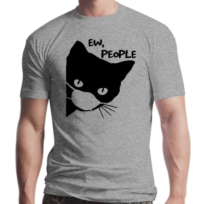 

Новинка, футболка с принтом "Новые люди", кошка, летние однотонные мужские футболки, модная смешная женская футболка в стиле Харадзюку, мульт...