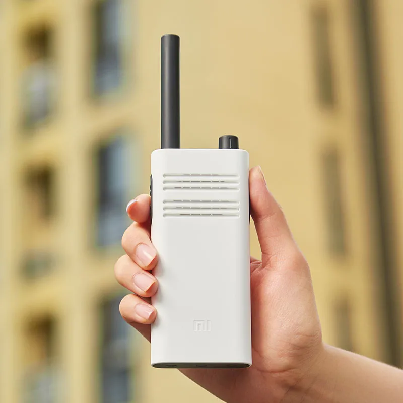 Оригинальная умная рация Xiaomi Mijia Lite домашняя портативная мини-рация 5 км домофон с