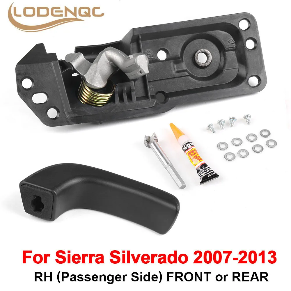 

Door Handle Repair Kit Interior Inside Passenger For 07-12 Sierra Silverado Front Or Rear NEW LC101716