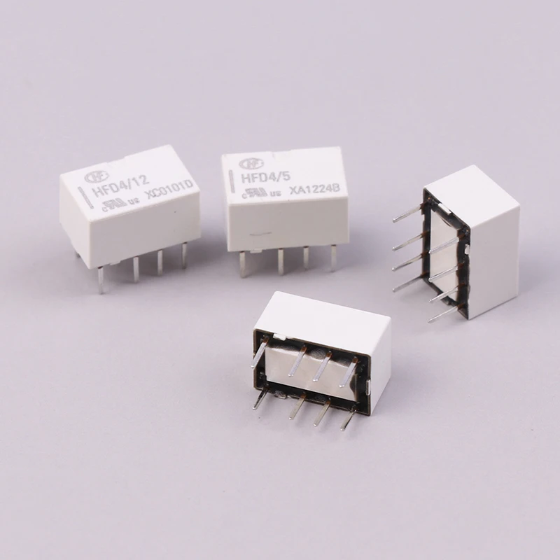 

1Pc DIY Signal Communication Relay Hfd4/3V, 5V, 12V, 24V S SR 2A 8-Pin Two Groups Of Conversion Direct Insertion