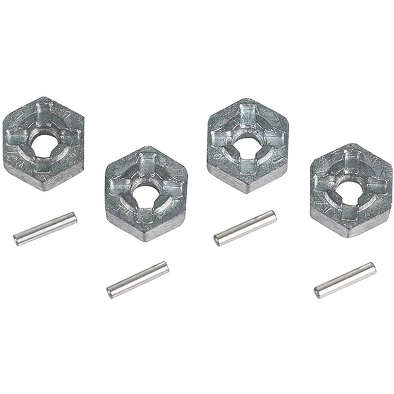 4 шт. металлический адаптер для шестигранной ступицы колеса 12 мм