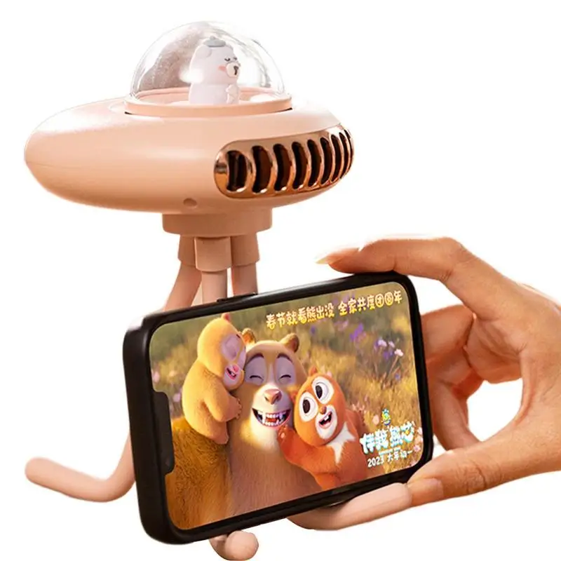 

Summer Space Capsule Stroller Fan Cartoon Cute Children Octopus Mini Electric Fan Clip on Fans for Baby Stroller Travel Car Seat
