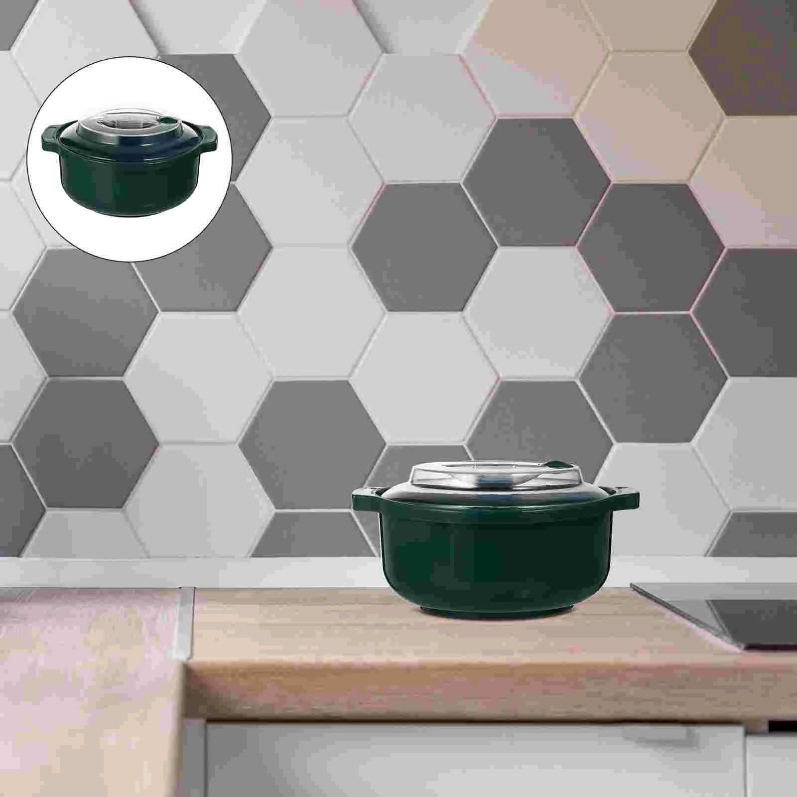 

Bowl Microwave Steamer Container Noodle Rice Storage Salad Soup Bowls Cooker Cereal Veggie Ramen Vegetable Pasta Noodles Fridge