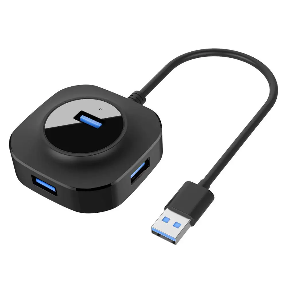 

Концентратор USB 3,0 2,0, разветвитель с несколькими USB-портами для ПК, расширитель с 4 портами USB, высокоскоростной концентратор 3 Hab Mini Micro USB3.0, ко...