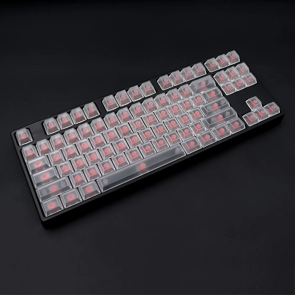 

Фотоколпачок с прозрачной подсветкой и высотой вишни для игровой клавиатуры Anne Pro2 gk61 TKL87 104 108 Filco REDRAGON колпачки из АБС-пластика