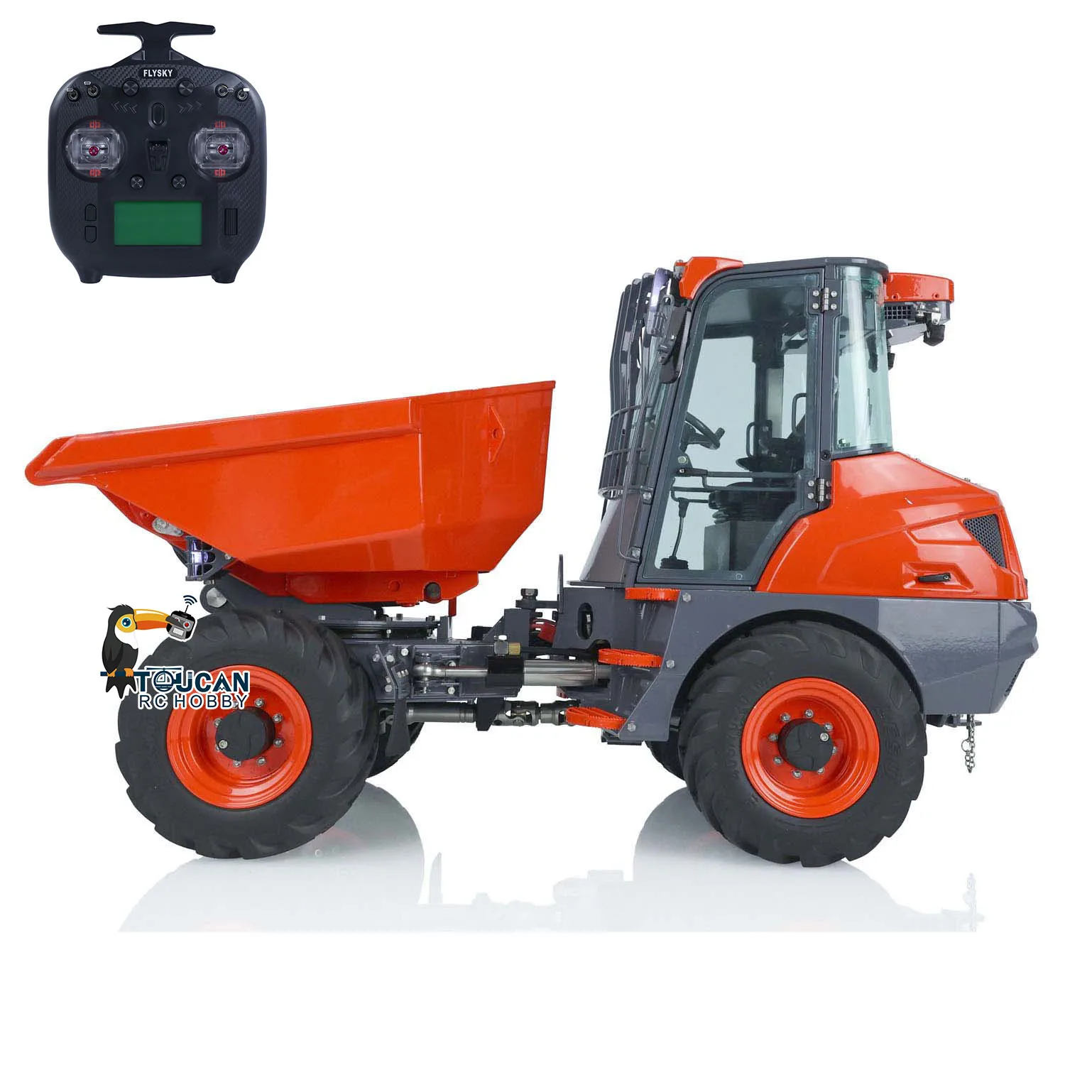 LESU 1:14 металлический самосвал с радиоуправлением 6Mdx 4WD RC гидравлический шарнирный