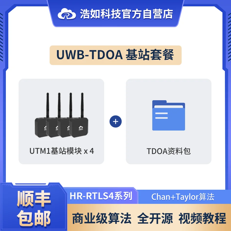 UWB TDOA модуль этикетки базовой станции внутреннего позиционирования с открытым