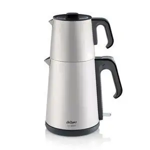 arzum çay sefası tea machine home office tea maker brew tea powder kettle water boiling tea easy operation turkish tea maker with stainless