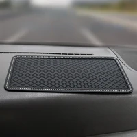 silicone car non slip mat with diamonds and feathers auto non slip sticky gel pad phone holder car styling interior