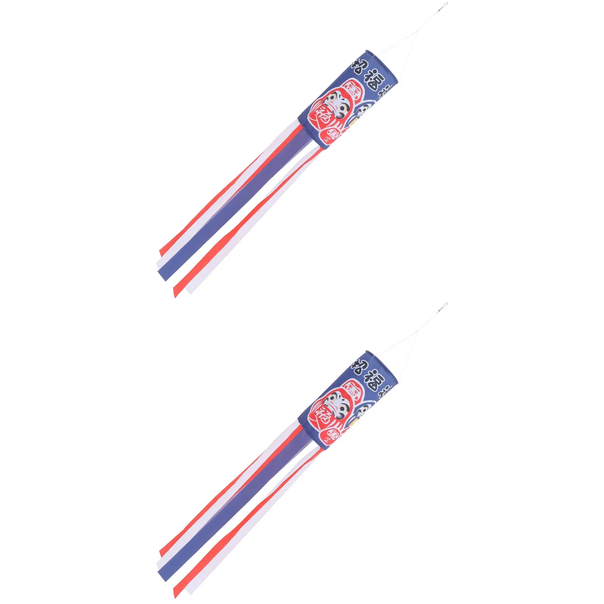 

2pcs Windsock Japanese Style Creative Wind Direction Flag for Restaurant Snack Bar