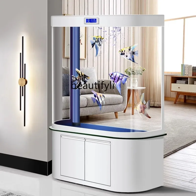 Нижний фильтр для аквариума безводный с автоматической циркуляцией средний и