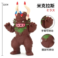 12cm small soft rubber capsule monster miclas action figures model furnishing articles childrens assembly puppets toys